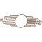 Ekena Millwork Elizabeth Wood Fretwork Pierced Ceiling Medallion, Birch, 28"W x 14"H x 7 3/4"IW x 13 1/4"IH x 3/8"T CMWP28X14X0375EBBI - alternate 4